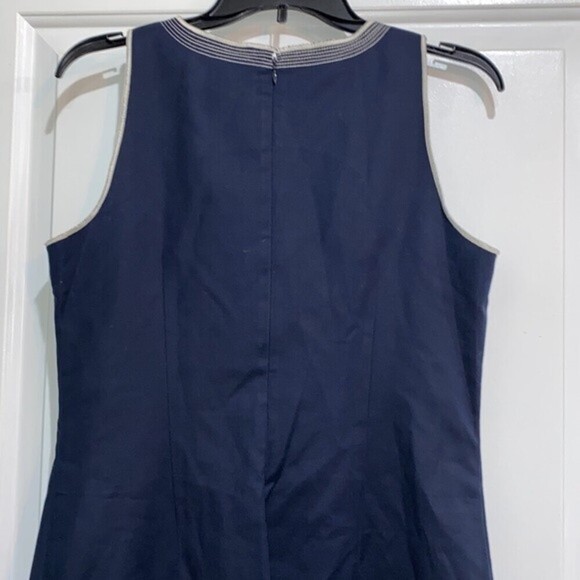 Ann Taylor navy blue dress size 0 - Picture 7 of 10